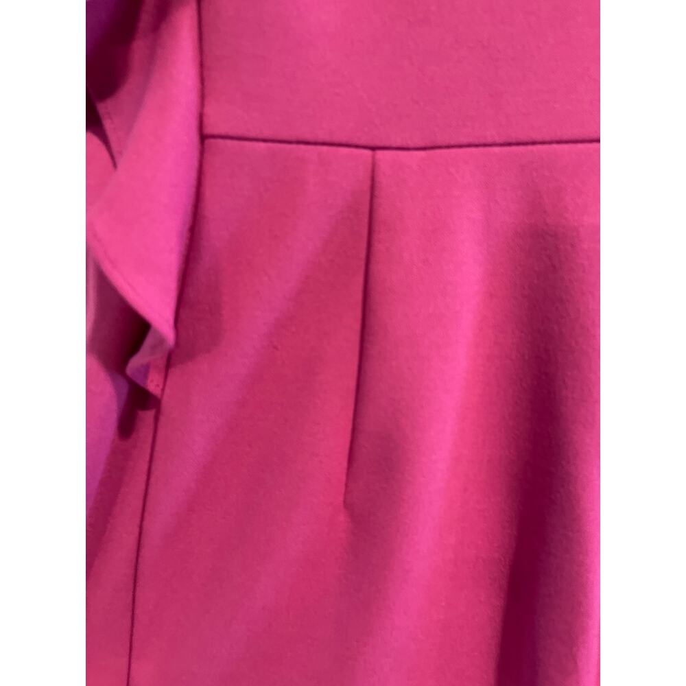 Donna Morgan Raspberry Ruffled Sleeves Shift Dress Plus Size 16 NWT Dressy - Picture 12 of 14